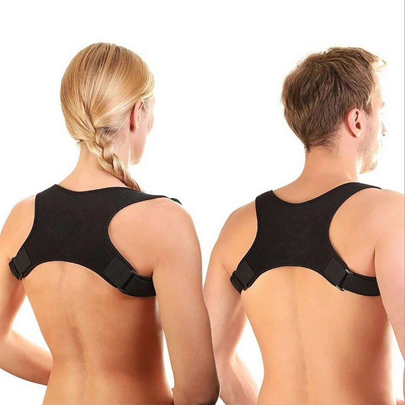 Medical Back Posture Corrector Shoulder Upper Neck Support Brace Belt Men Women