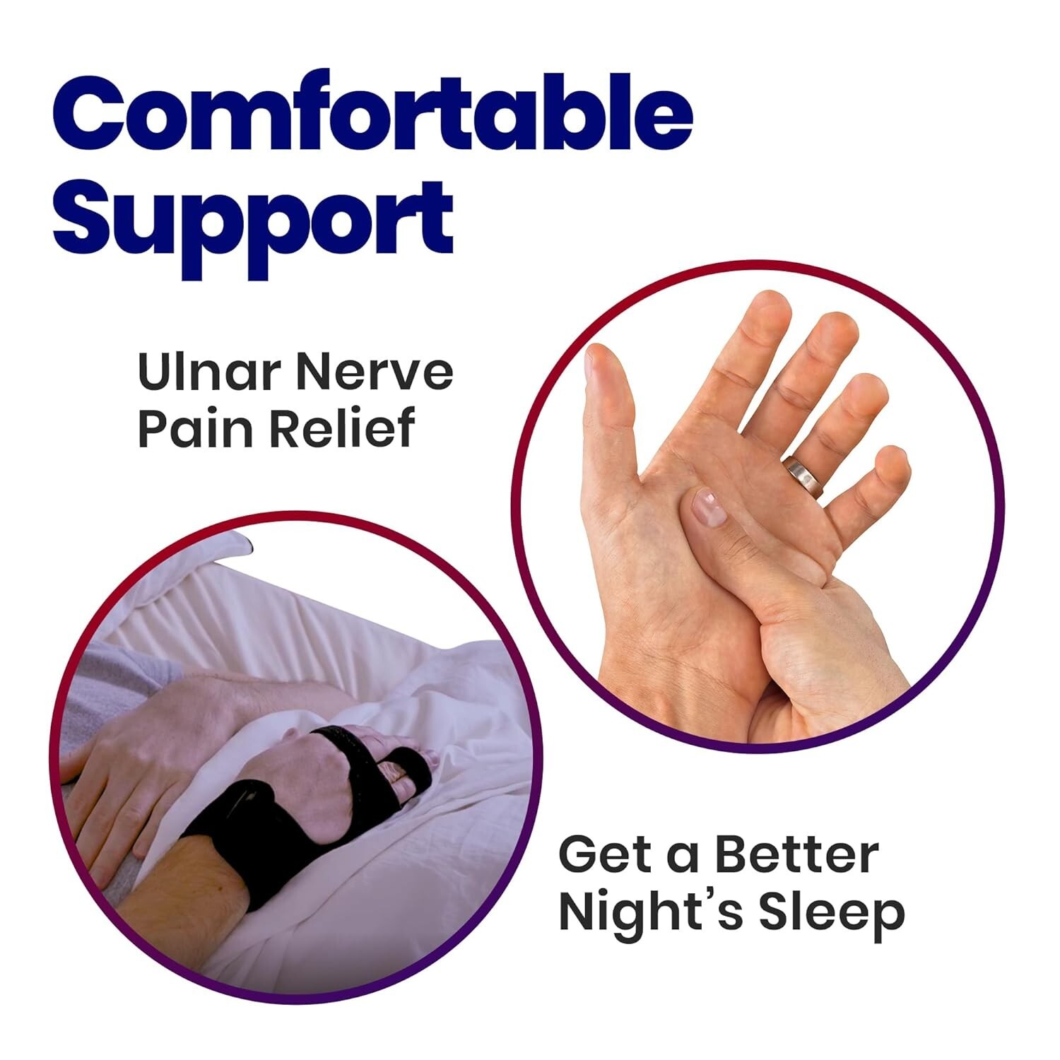 Premium Adjustable Finger Splint for Quick Recovery – Right Hand, Small/Mediu…