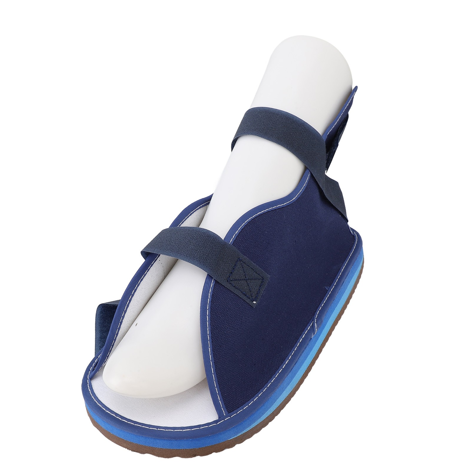 1 Pair Plaster Cast Shoes Comfortable Open Toe Design For Recovery