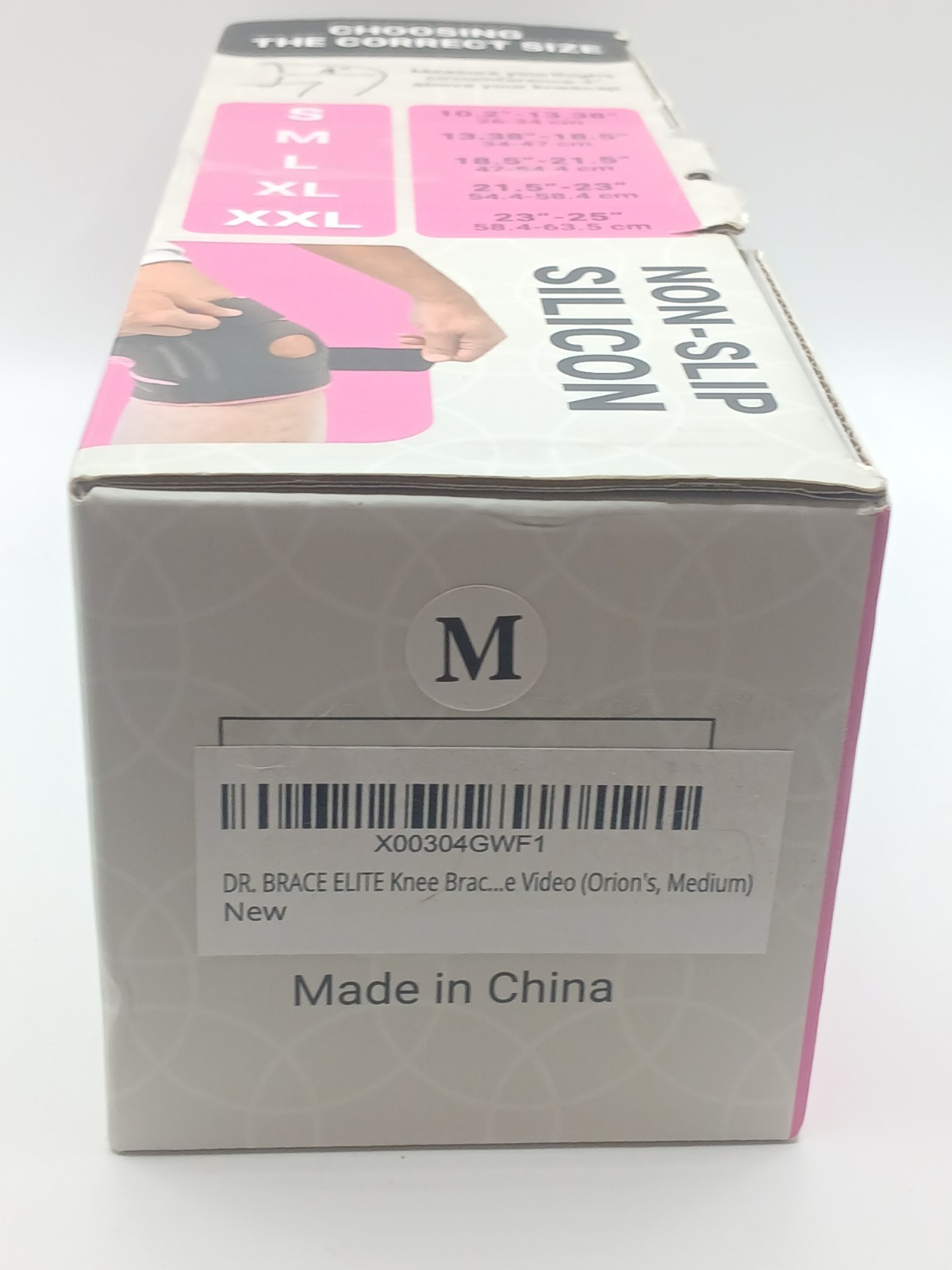 Dr. Brace Elite Knee Brace – Side Stabilizers & Patella Gel Pad – Medium