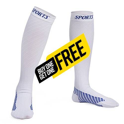 Men Women Compression Socks Stockings by Pacearth Calf Leg Sports 20-30mmHg