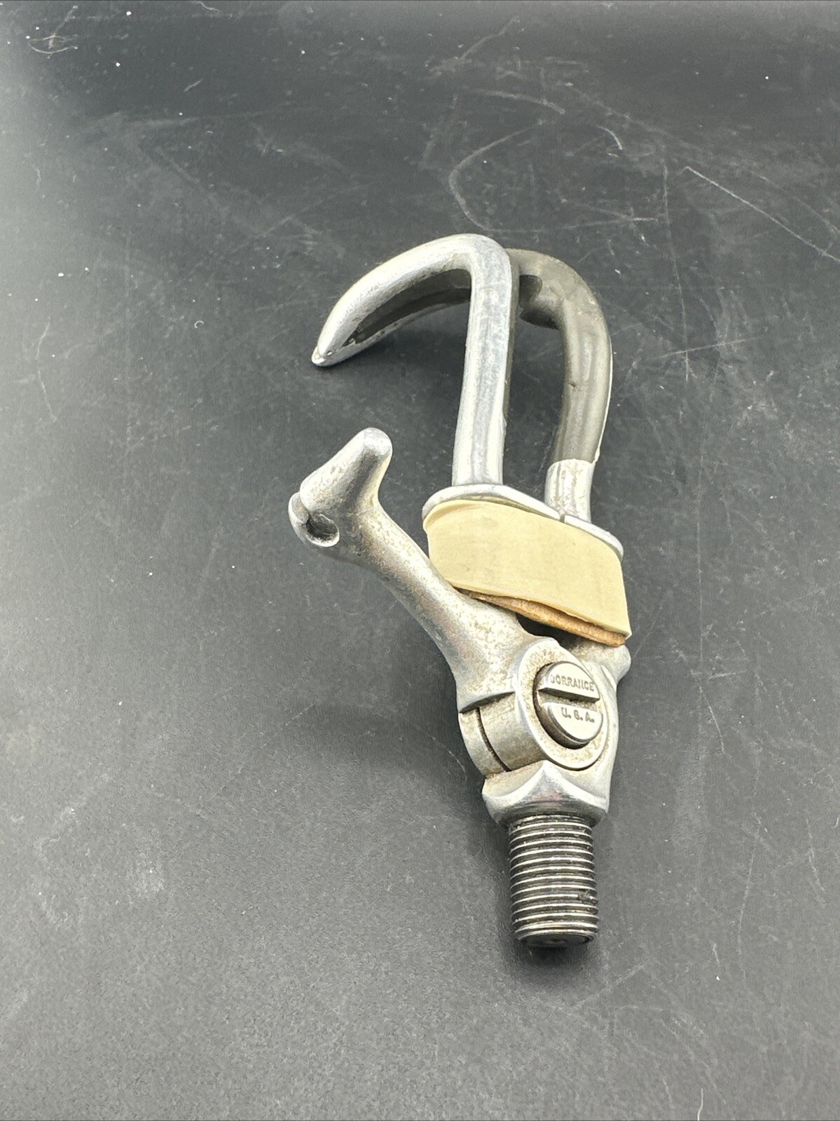 RIGHT Canted Aluminum Prosthetic Hook. Fillauer, Hosmer. Dorrance 5XA Hook