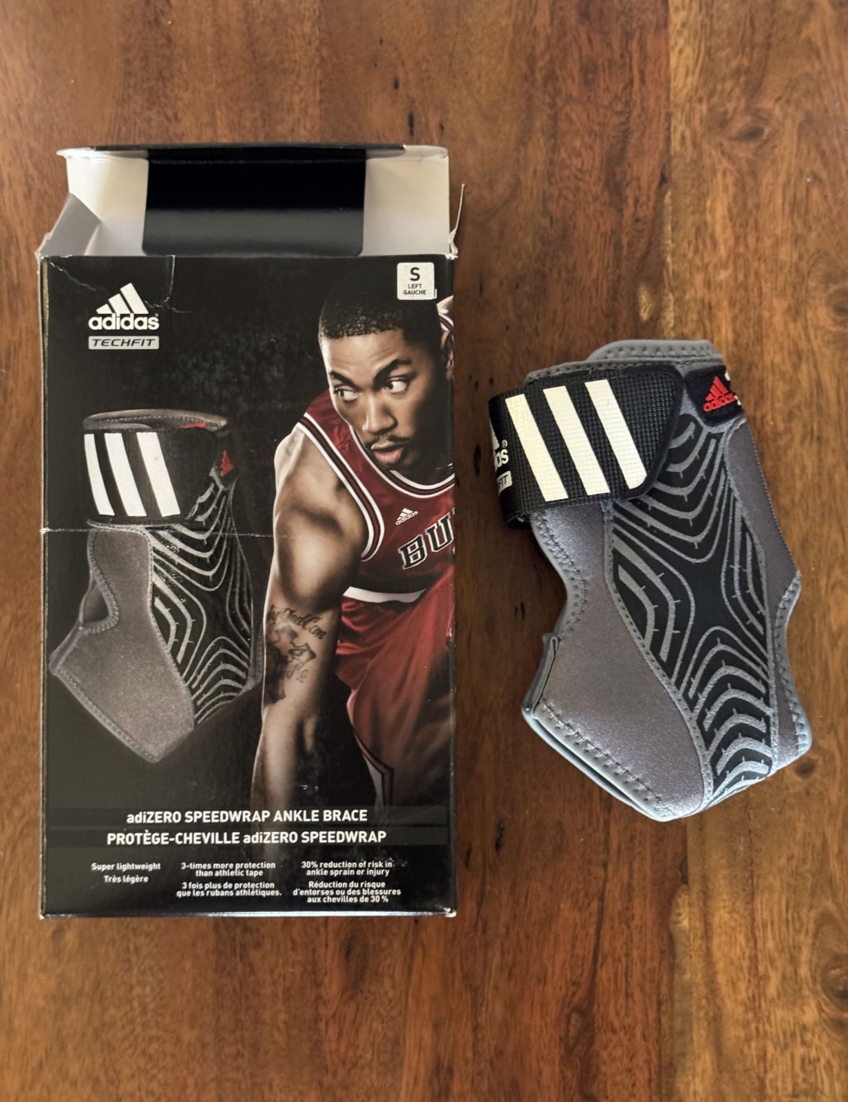 Adidas Speedwrap Ankle Brace – NEW in box, SMALL