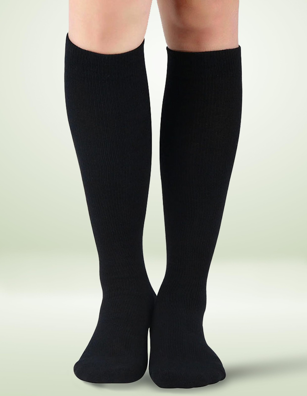 +MD 3 Pairs Bamboo Viscose Compression Socks for Women Men 1520mmHg Knee High…