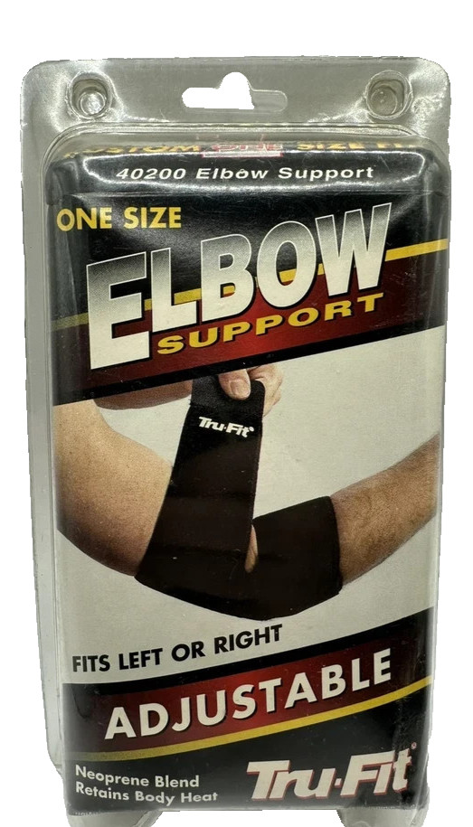 Tru-Fit Elbow Support 483728 One Size Left or Right Neoprene Brace #LGDR3
