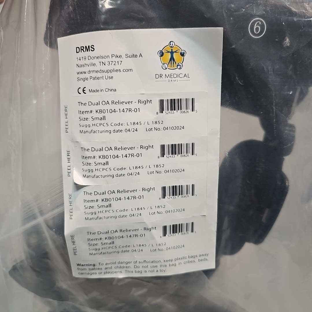 Dr Medical DRMS The DUAL OA Reliever Large Small Knee Brace KB0104-147R-01