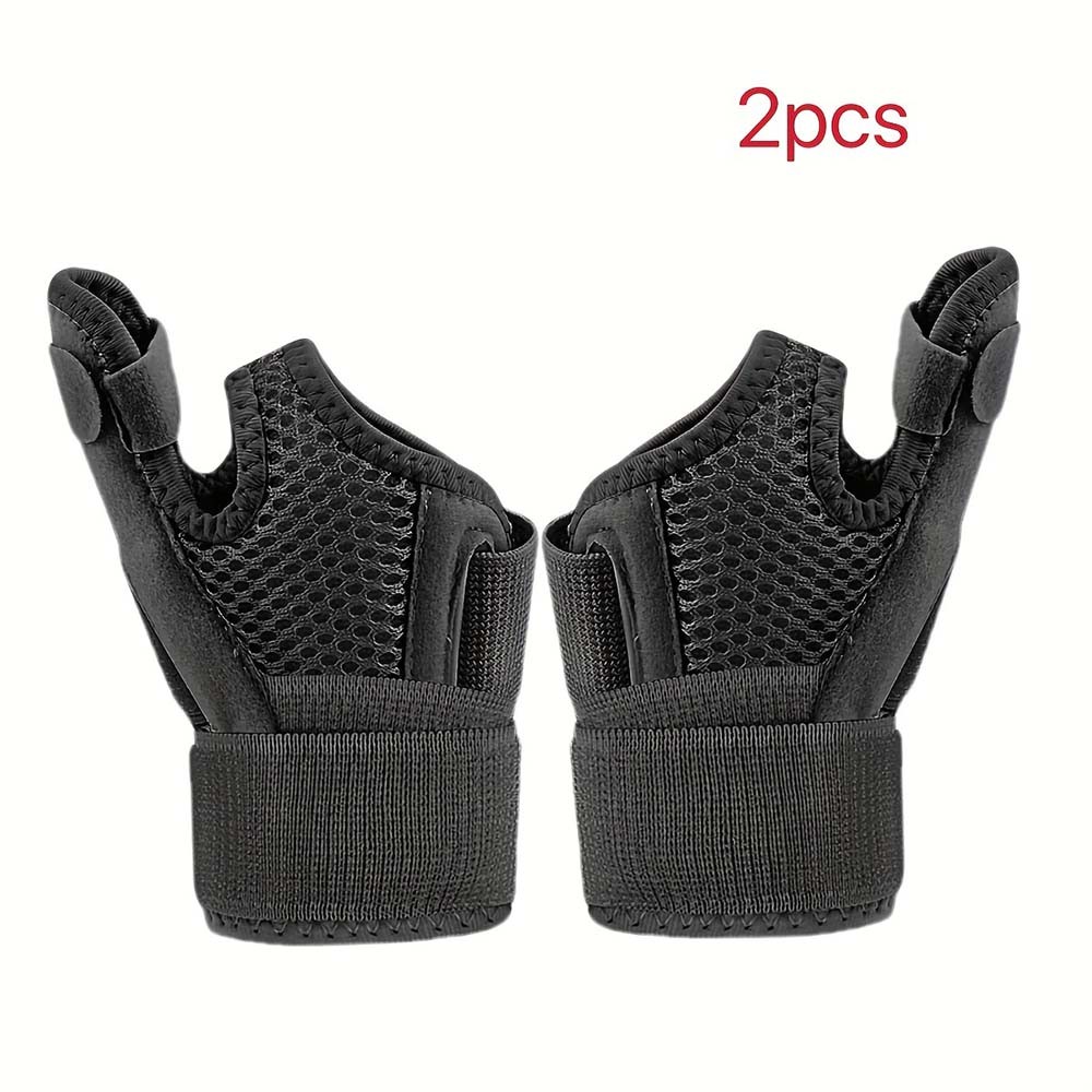Reliable 2Pcs Steel Plate Wrist Straps – Helpful for Sprain Recovery Home Use