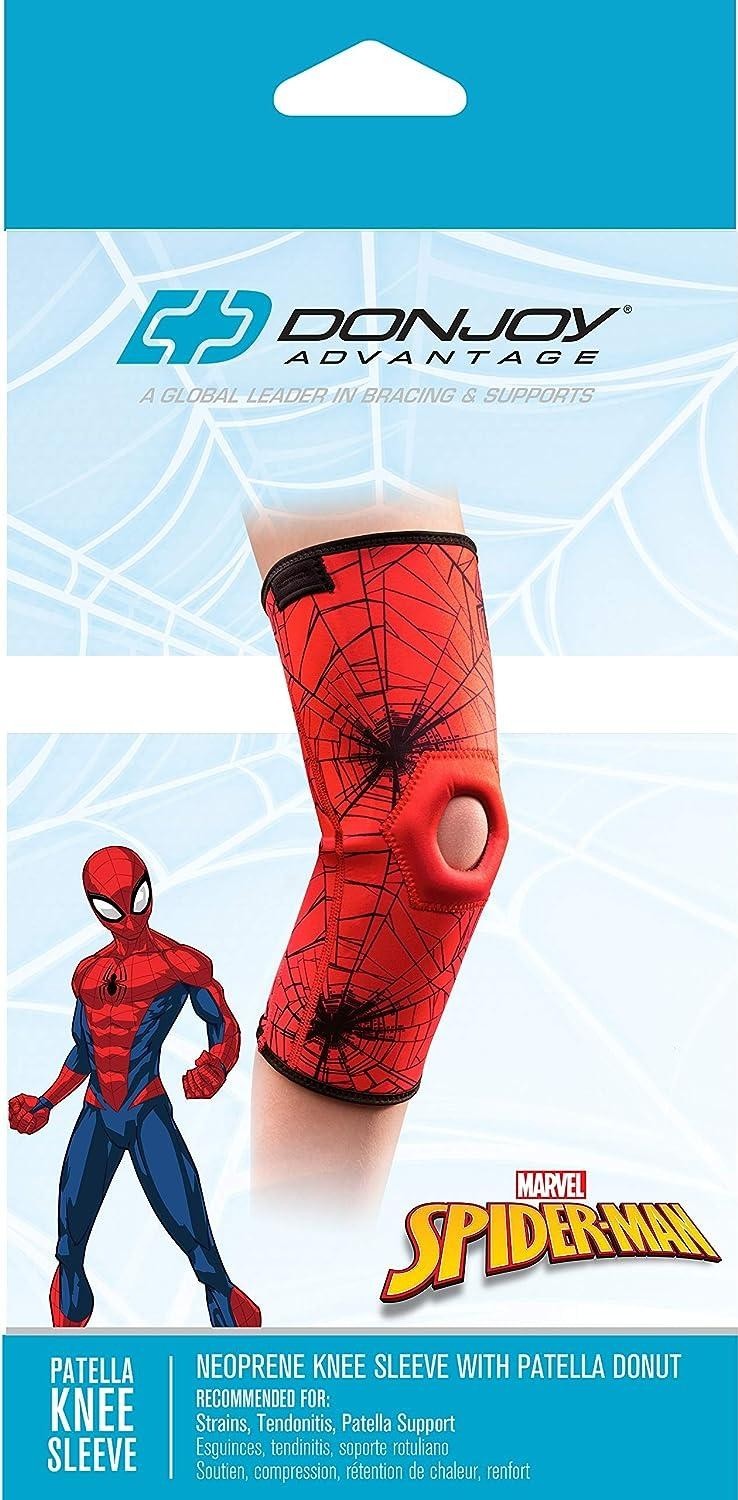 DonJoy – Marvel – Kids Knee Support Brace – Child Size, Patella Open Knee Sleeve