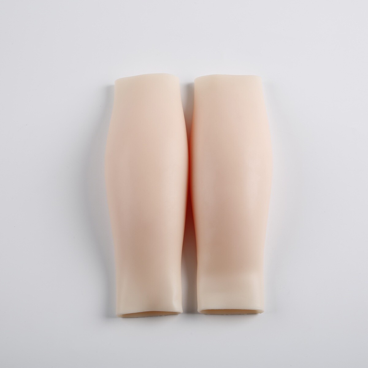 Arm calf scar tattoo birthmark masking silicone sleeve O-Leg Pads Leg Calf Pads
