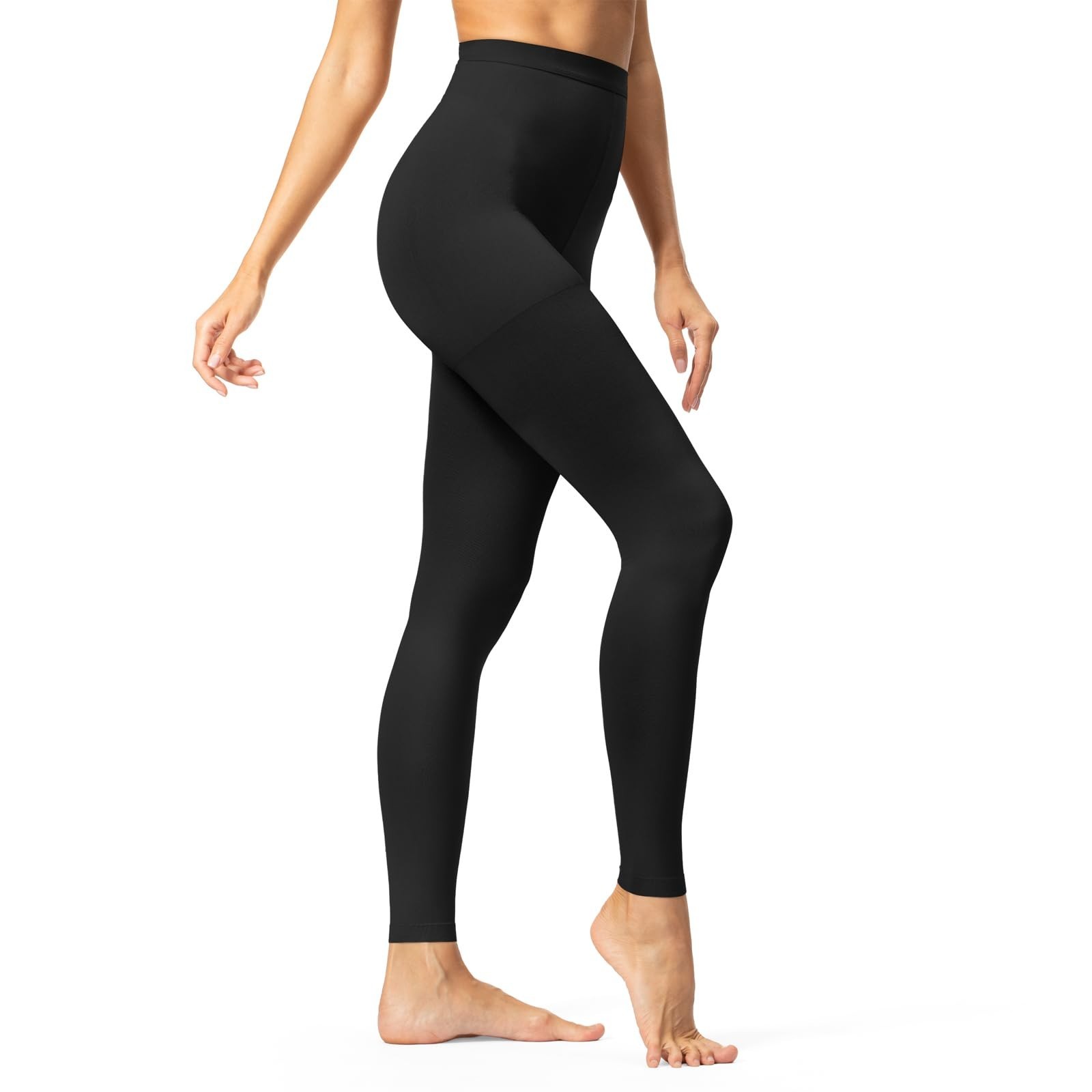 20-30 mmHg Medical Compression Pantyhose for Men & Women – Footless Support Stoc