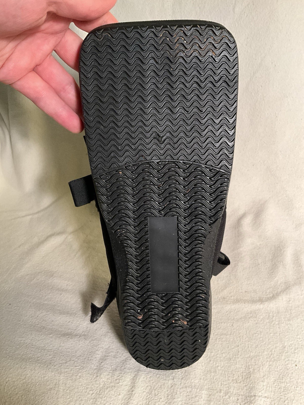 Post-Op Square Toe Foot Surgery Support Adjustable Size M Unisex Right Or Left