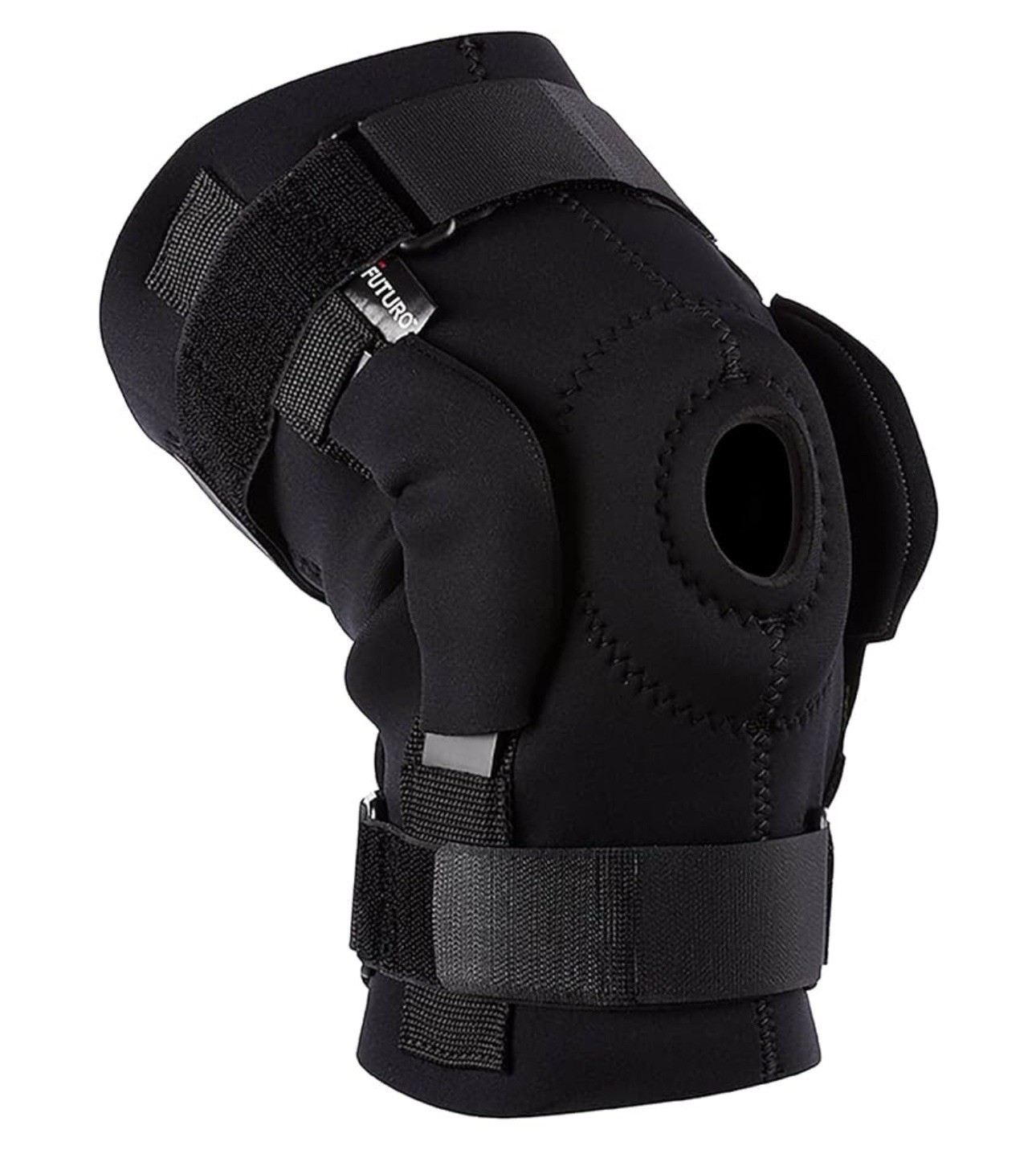 FUTURO Hinged Knee Brace, Adjustable, 48579 FIRM Sprains Medial Lateral Support
