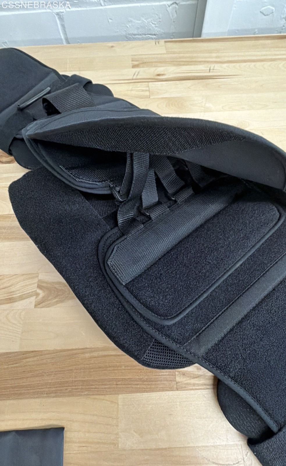 Optima Prime Series Lumbar Back Support Brace Size Medium Single Pull Compress