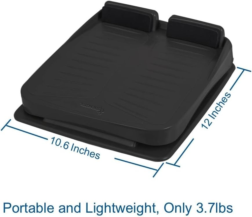 Slant Board, ABS Plastic, Portable, 5 Angles 20°-50°, Non-Slip | 3.7 lb Light…
