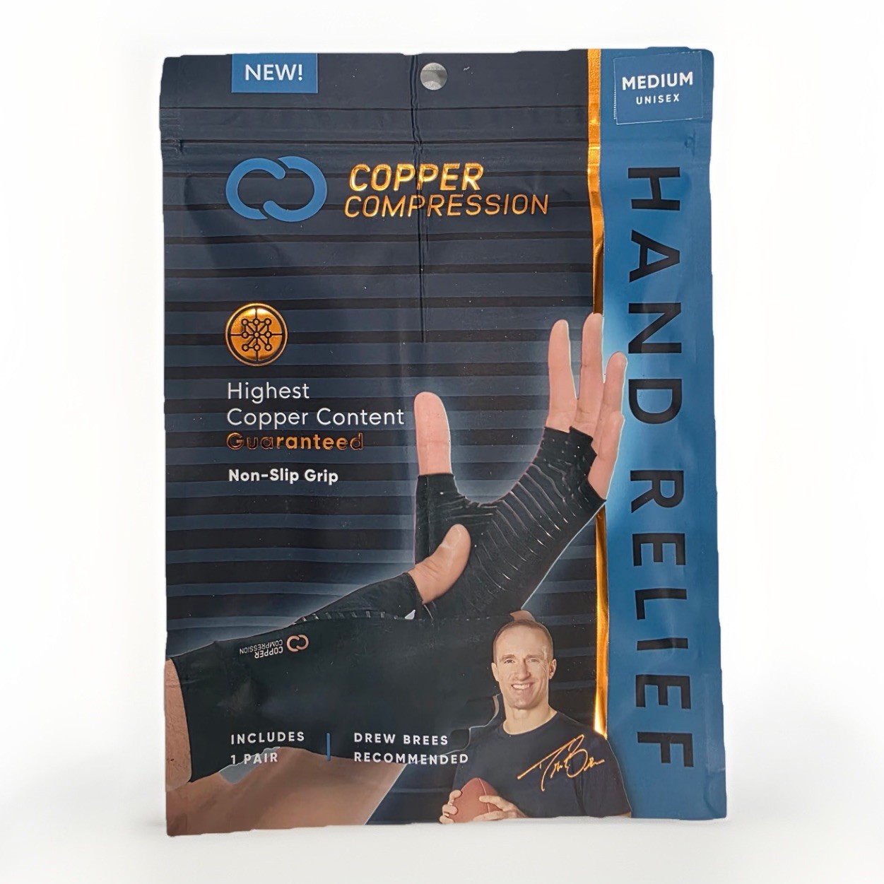 Copper Compression Arthritis Gloves – Orthopedic Brace – Copper Infused