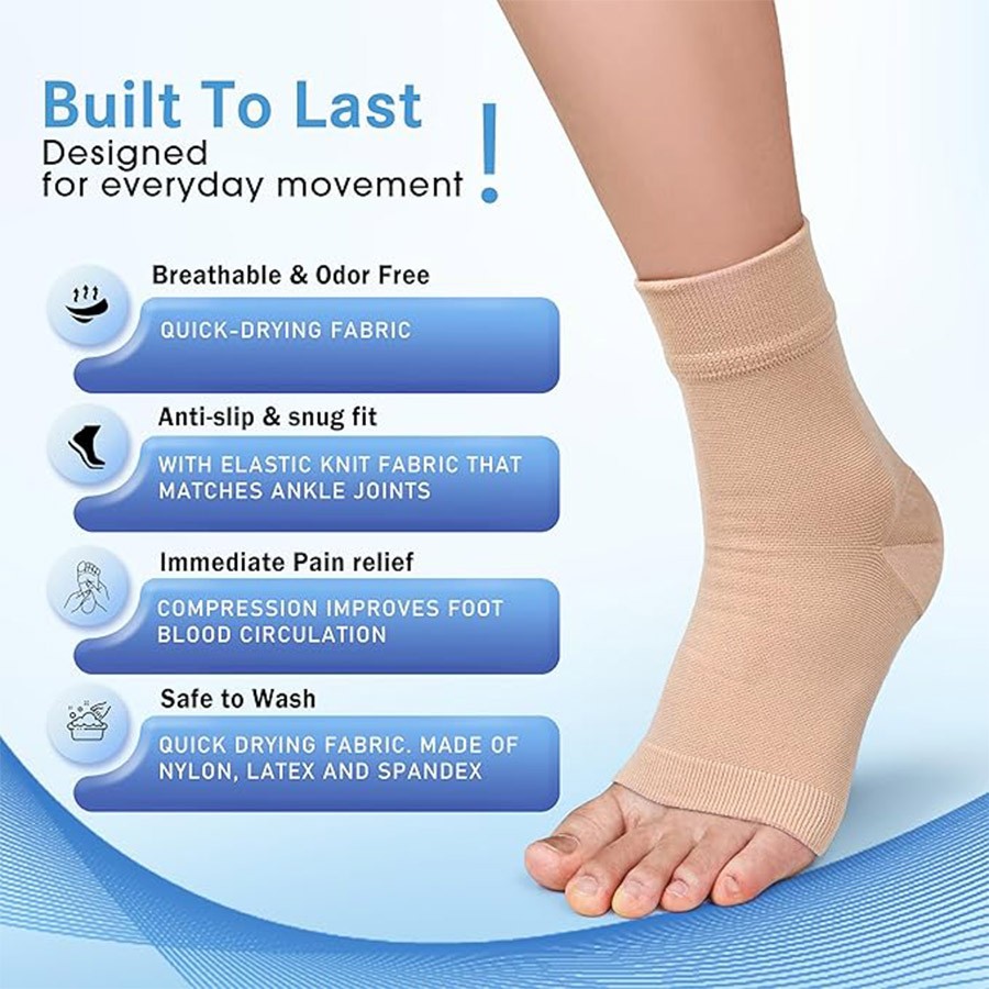 Neuropathy Socks – Peripheral Neuritis Compression Diabetic Toeless Foot Sleeve