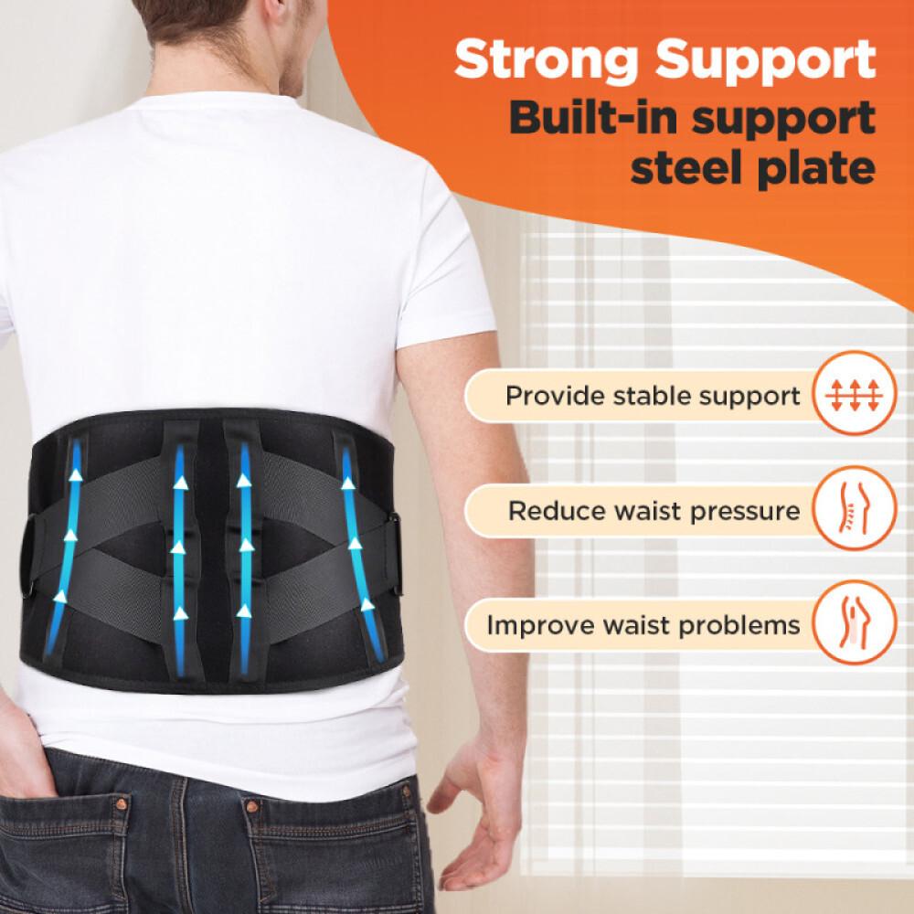 Red Light Therapy Belt & Waist Massager for Pain Relief,Infrared Light Vibration