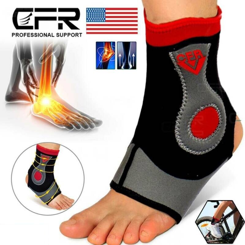Ankle Brace for Plantar Fasciitis Support MMA Sprain Tendonitis Heel Pain Relief