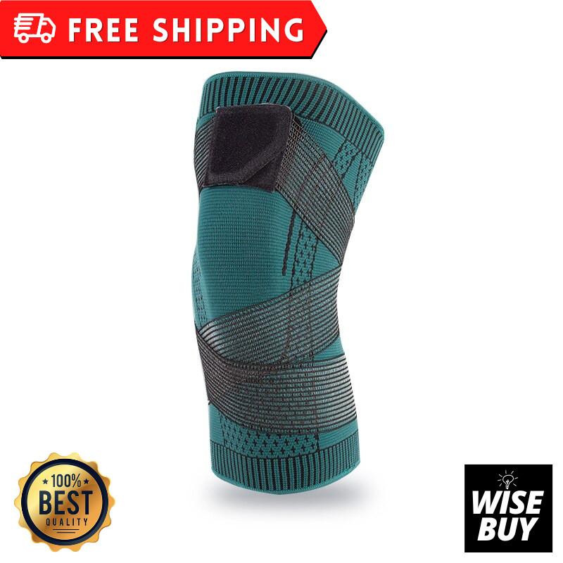 1pc Sports Knee Pad Men Women Pressurized Elastic Knee Pads Support Pad