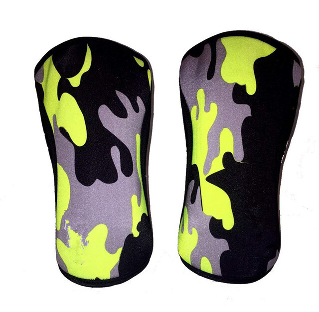 Knee Sleeves (1 Pair), 7Mm Thick Compression Support for Weightlifting Training