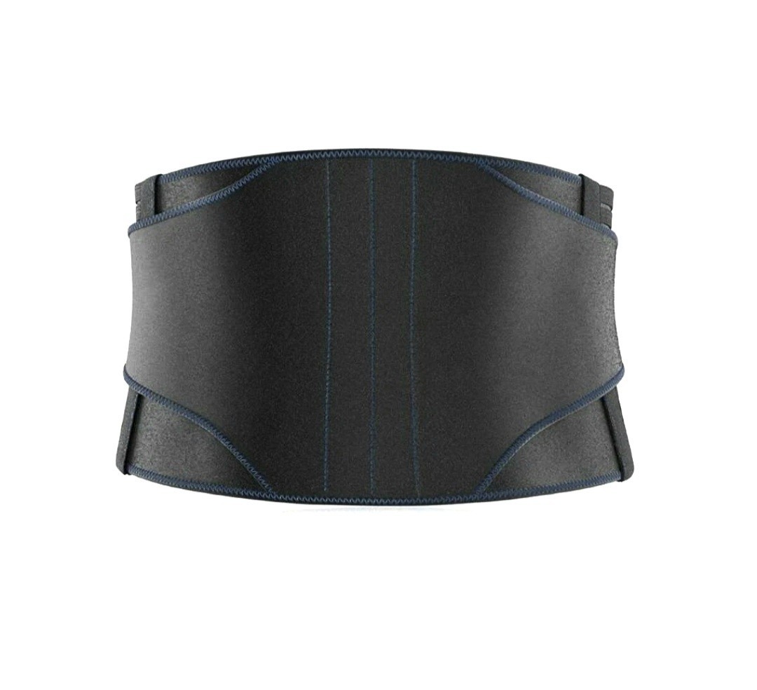 Actimove Back Support Brace 4 Stays Adjustable Compression Black New