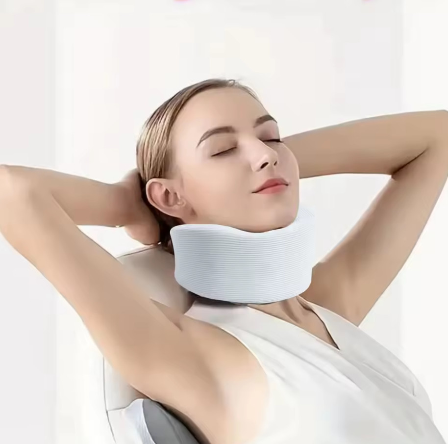 Adjustable Neck Brace Support Wrap Soft Foam Cervical Collar Neck Pain Relief