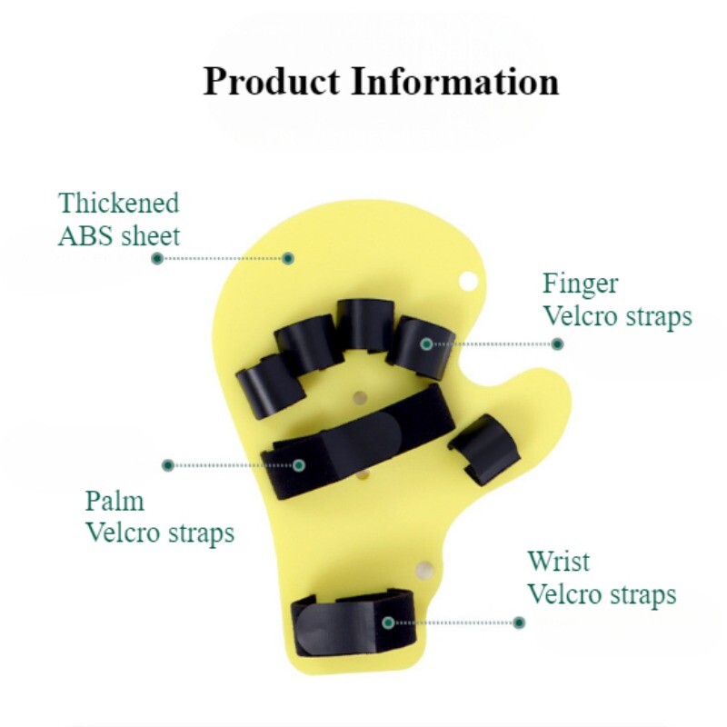 Finger Orthotics Fingerboard Stroke Hand Splint Training Support for Both Hand