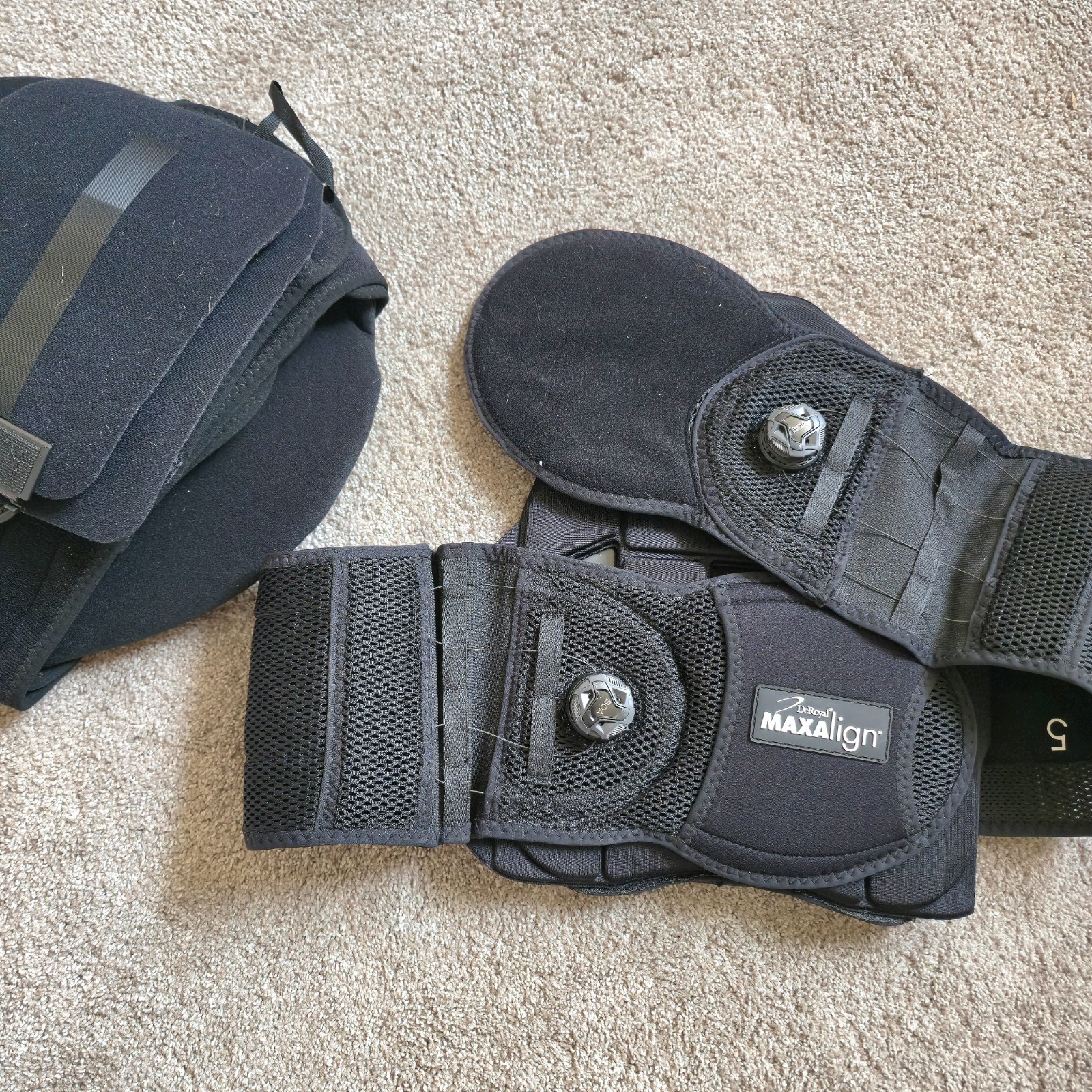 DeRoyal MAXAlign Back Brace Universal Size Orthopedic BOA Spine HipSupport Black