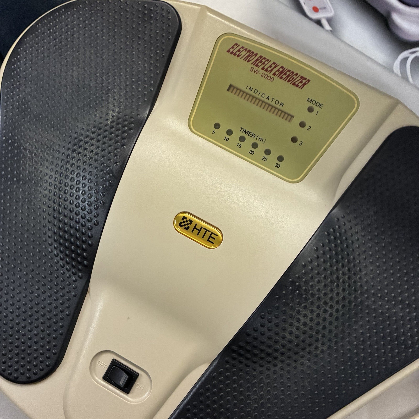 Electro Reflex Energizer SW-2000 HTE ERE Foot Circulation Reflexology Pads Boxed