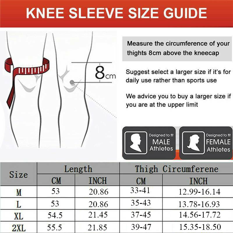 Compression Knee High Support Stockings Leg Thigh Sleeve Socks For Women Men US