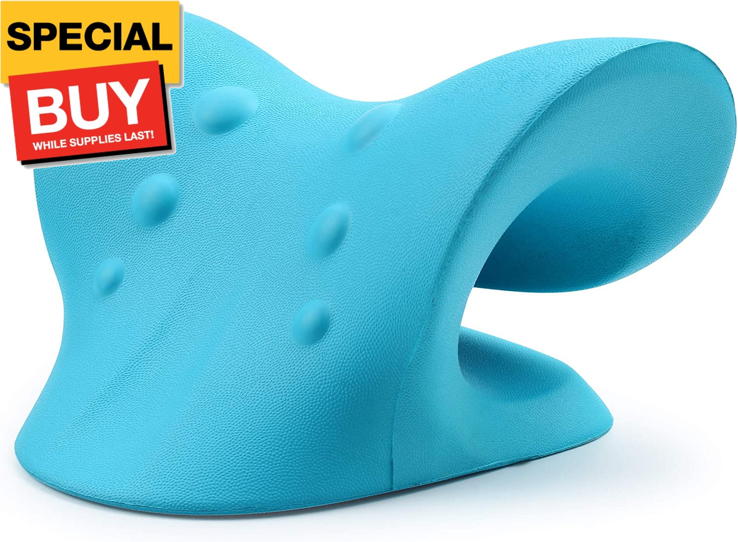 Neck and Shoulder Relaxer, Cervical Traction Device for TMJ Pain Relief and Cerv