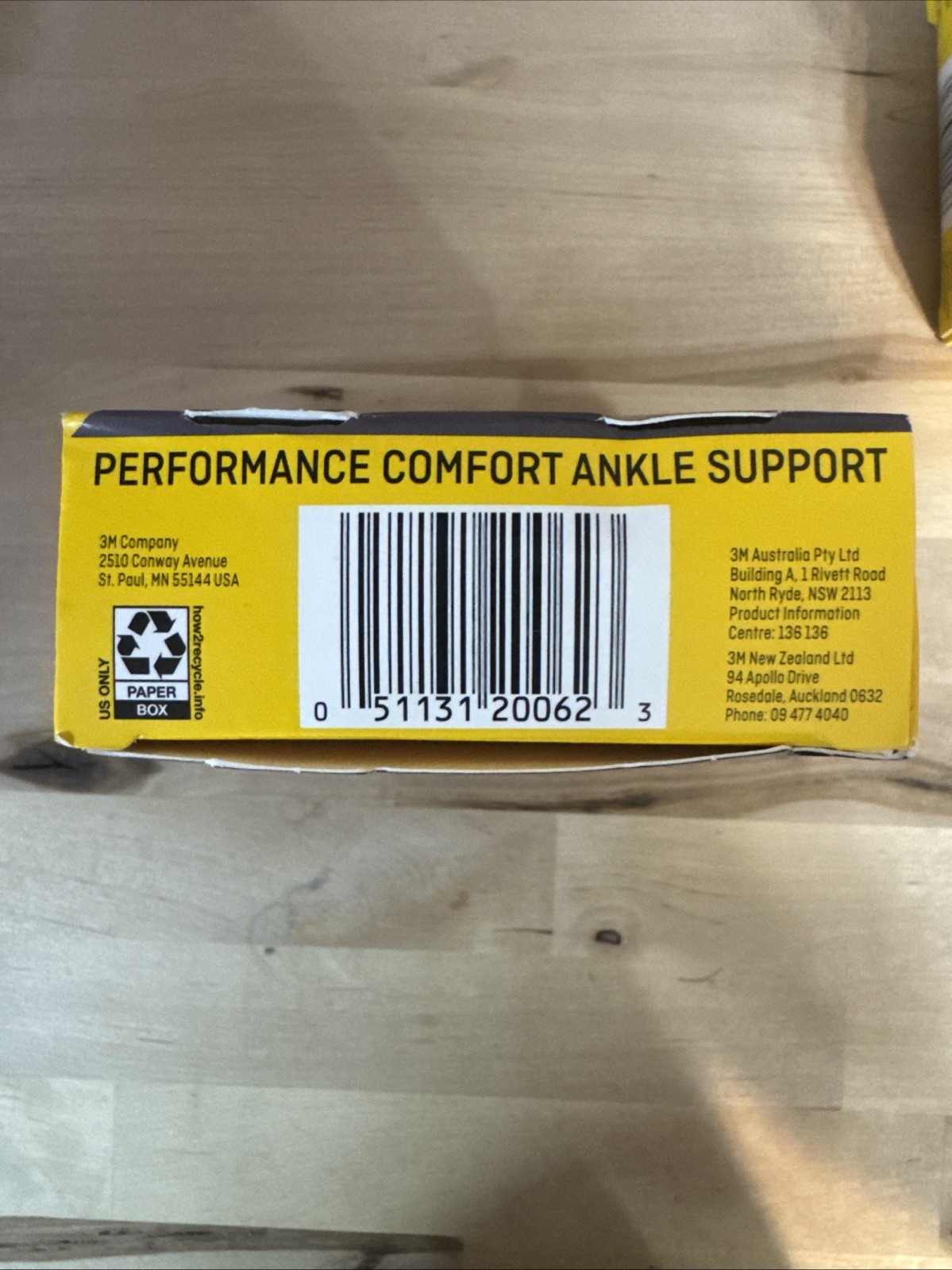 3M Futuro ANKLE Performance Comfort Support, Adjustable w/Mod. Support 01037 NEW