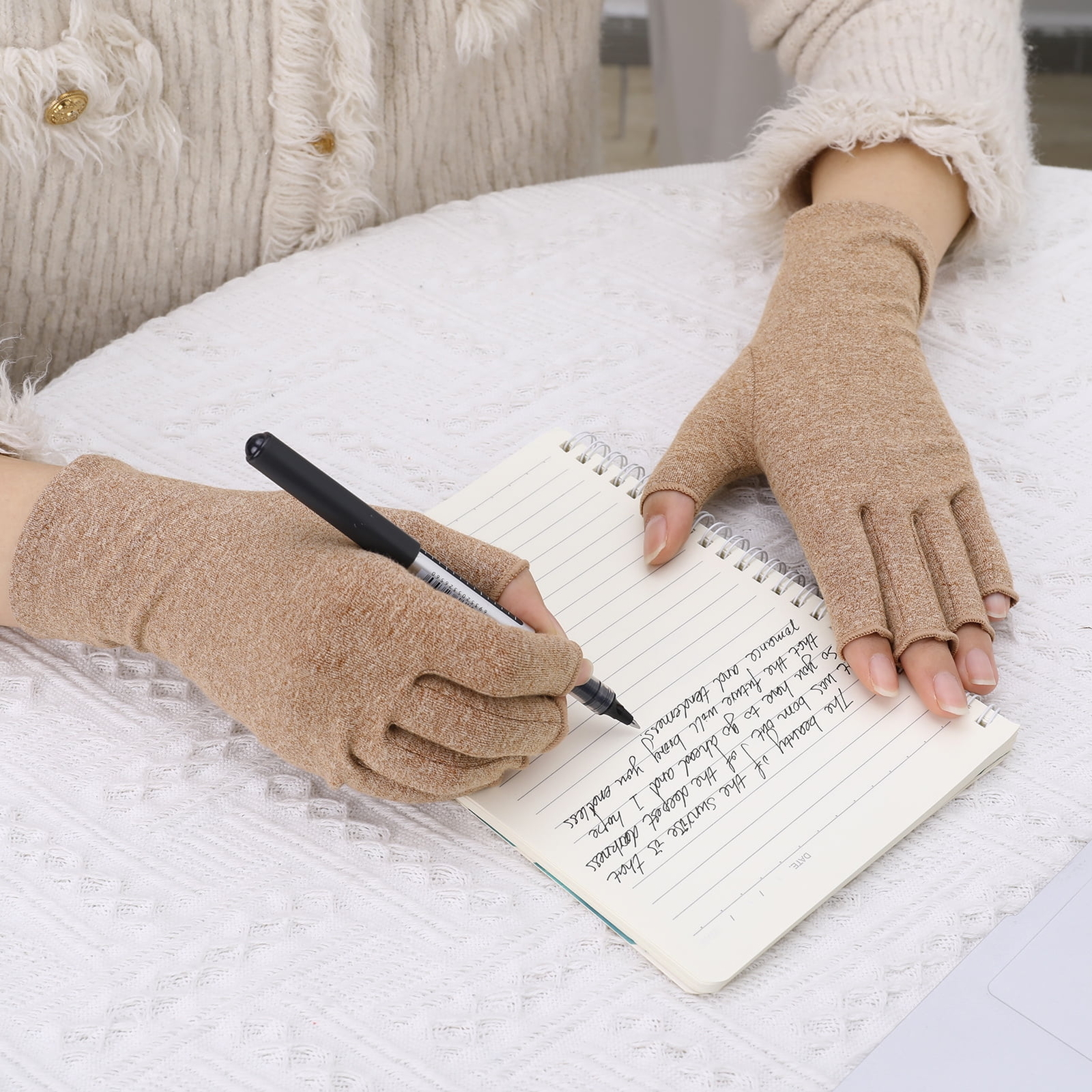3 Pairs Arthritis Compression Gloves for Women Men Strengthen Compression Gloves