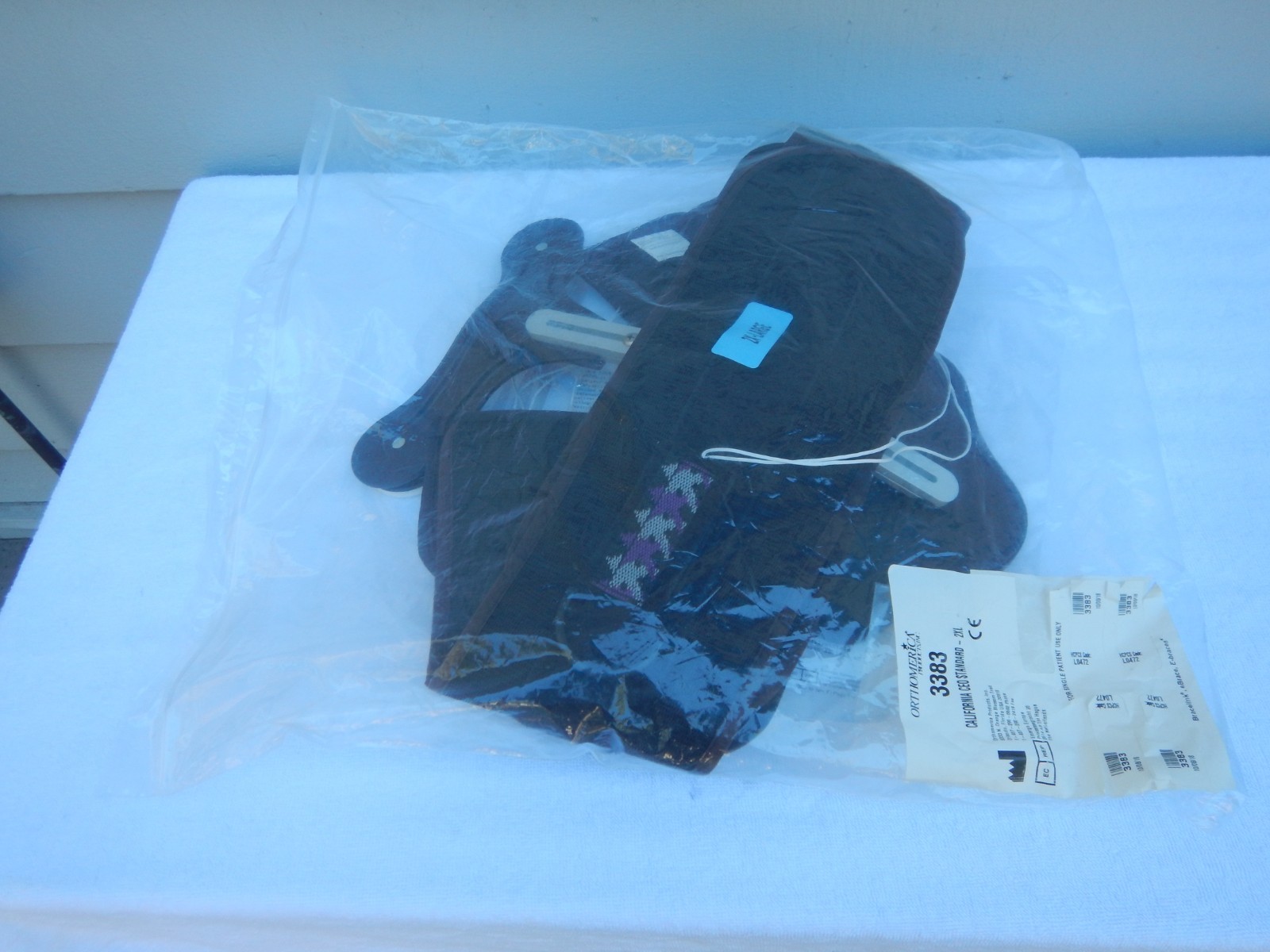 Orthomerica 3383 California CEO Standard Thoracic Lumbar Sacral Orthosis TLSO XL