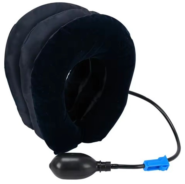 Cervical Neck Traction Device Collar Brace Support Pain Relief Stretcher Therapy