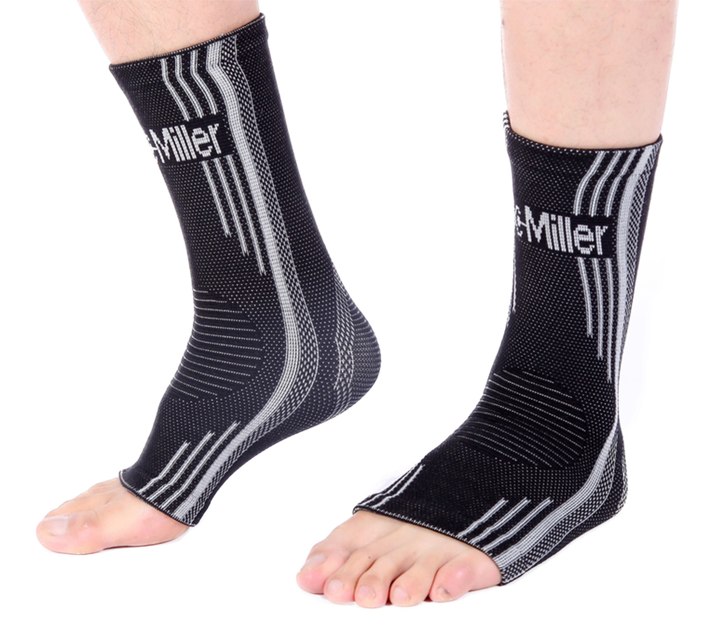 Doc Miller Ankle Compression Sock Brace Sleeve Plantar Fasciitis Tendonitis Spur