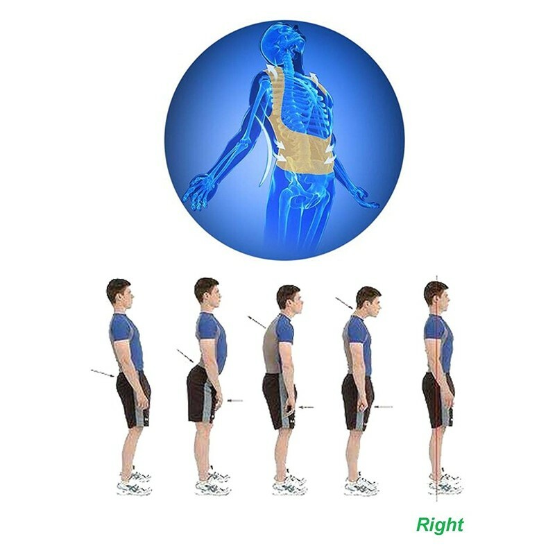 Posture Corrector Support Back Shoulder Brace Belt For Men Women Active New USPS