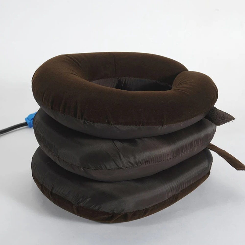 Inflatable Neck Stretcher Cervical Traction Device – Neck Brace Support for