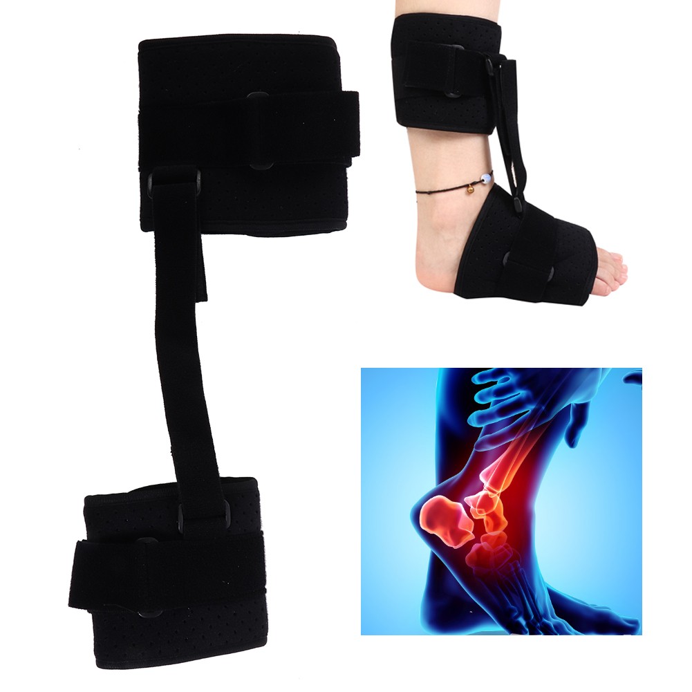 Foot Drop Ankle Orthotic Brace Fixing Strap Splint Fracture Sprain Injury Su NEW