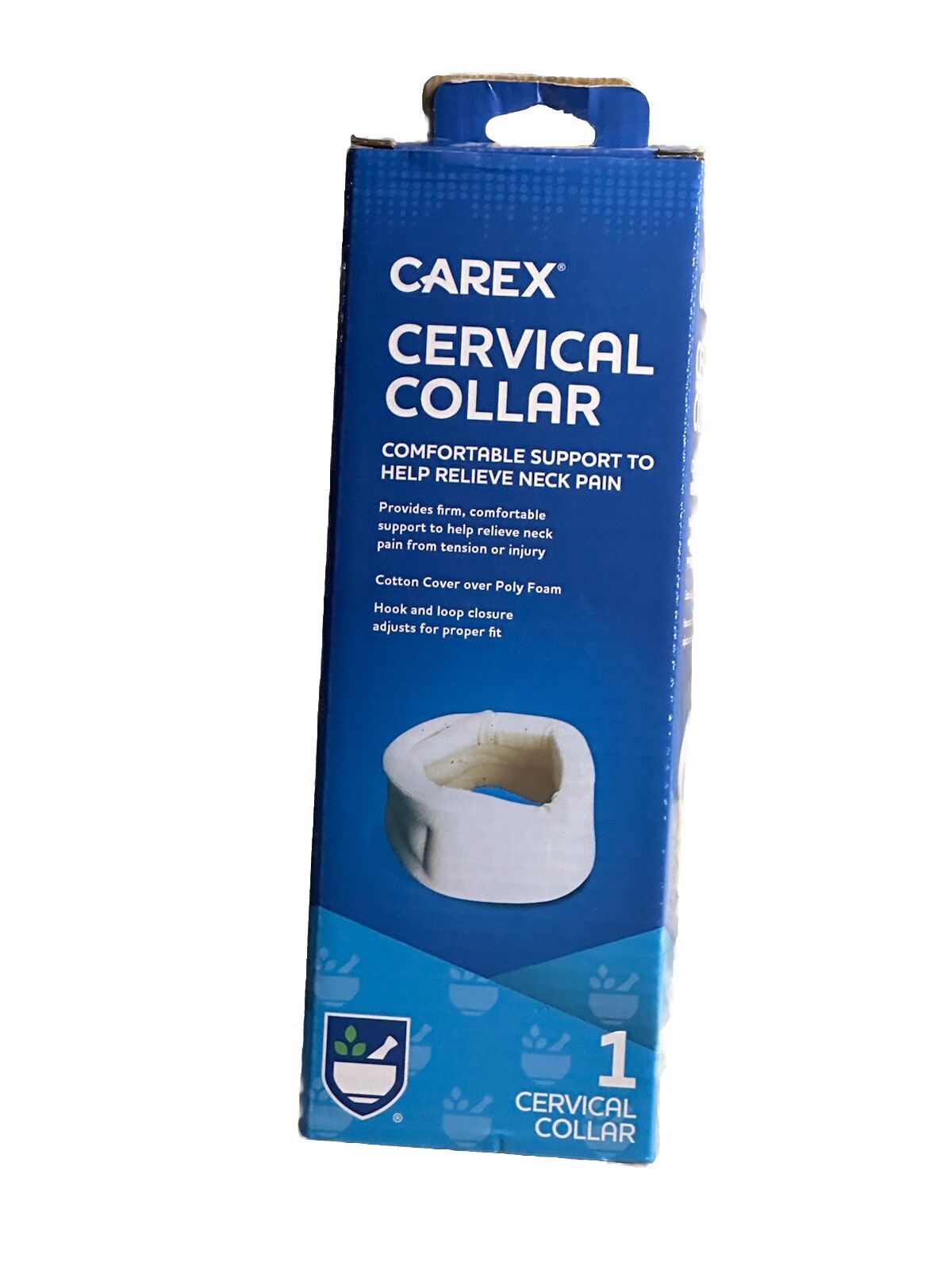 Carex Cervical Collar P730-00. Comfortable Support To Help Relieve Neck Pain(1).