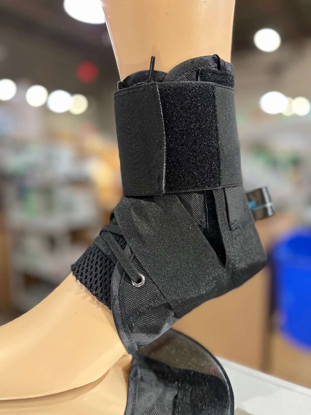 Ovation Medical Lace-Up Ankle Brace Figure 8 Straps X-Small