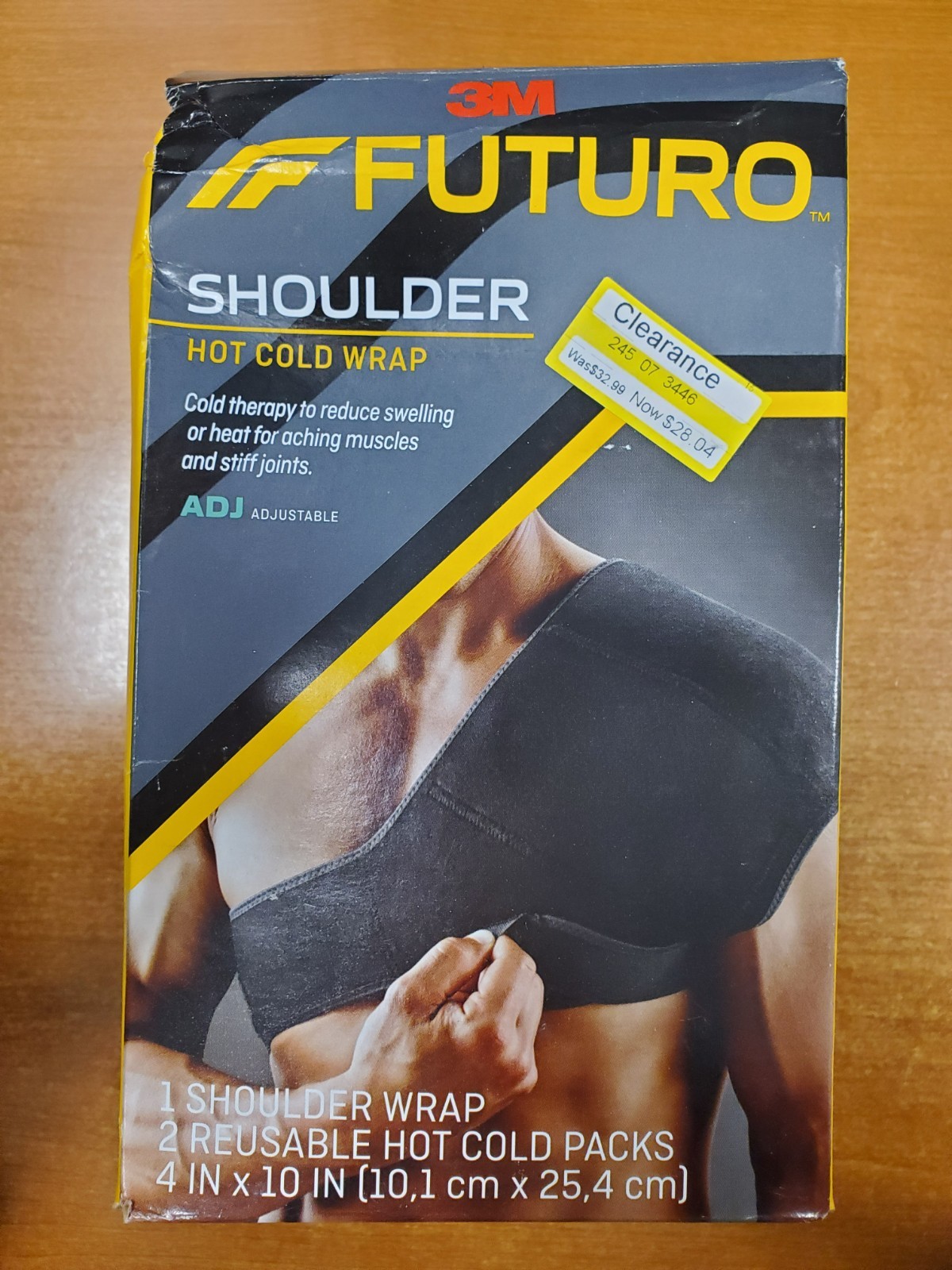 FUTURO Adjustable Shoulder Wrap Hot & Cold Therapy (1697) 2C