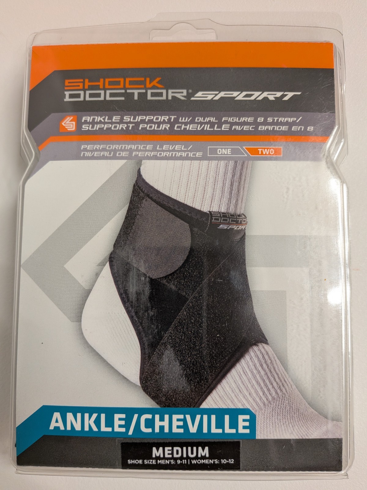 Shock Doctor Ankle Support w/ Figure 8 Strap
