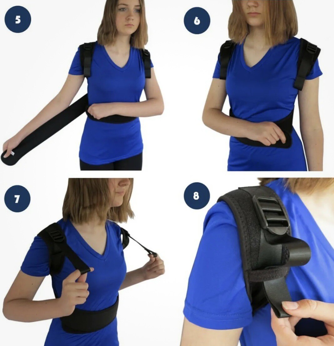 ComfyMed® Posture Corrector Clavicle Support Brace CM-PB16 (REG 29″-40″) Medi…