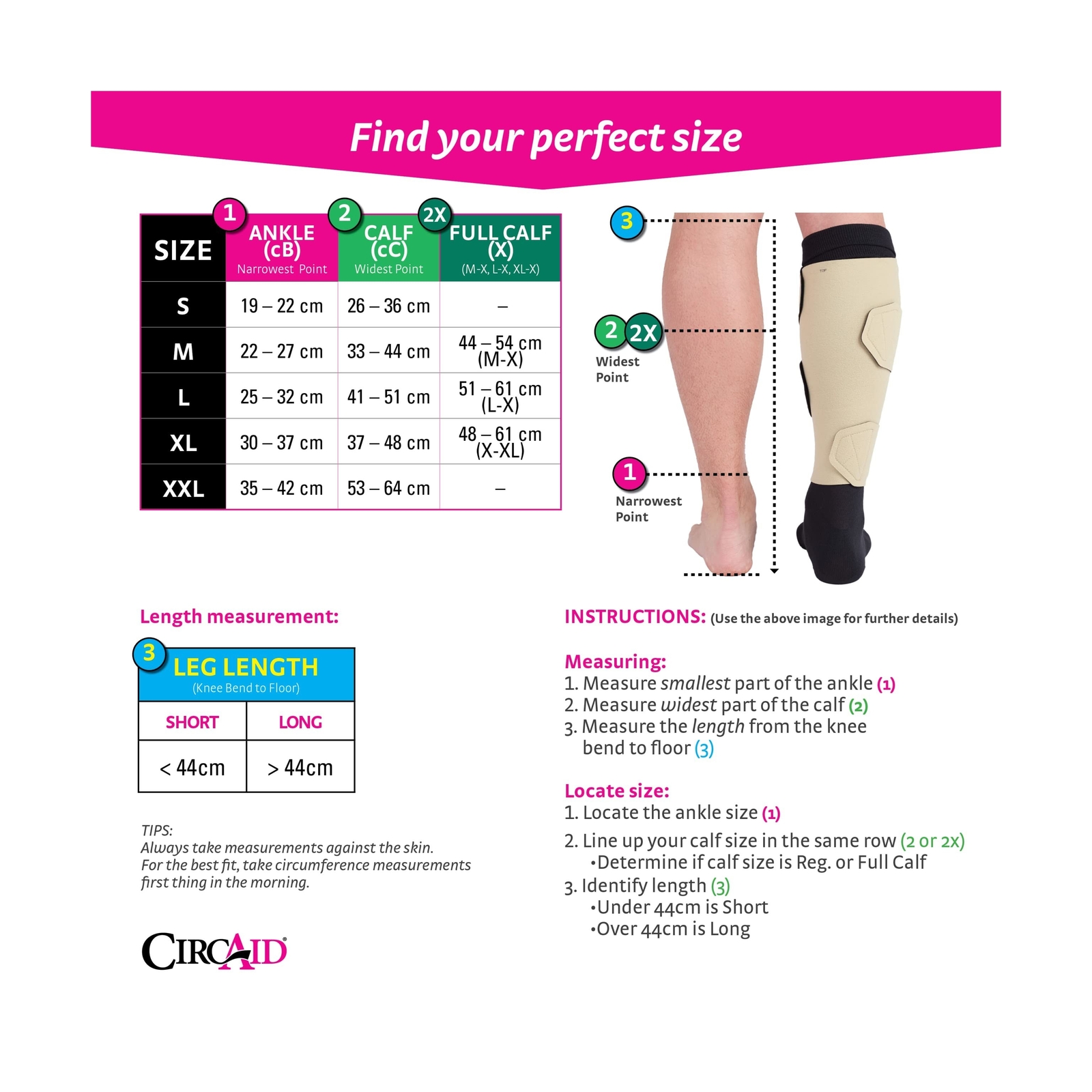 circaid Juxtalite Lower Leg System Designed for Compression and Easy Use Smal…