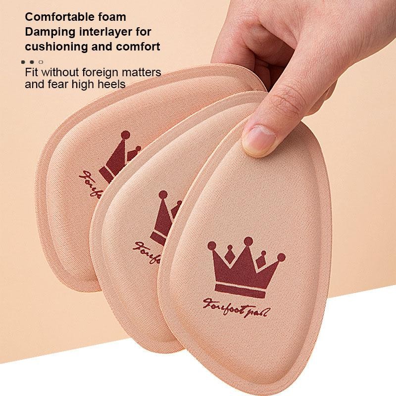6PCS Forefoot Pads Women Pain Relief Insoles Non Slip Breathable Shoe Inserts