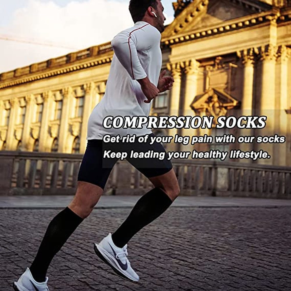 Copper Compression Socks For Men & Women Circulation-Ankle Surgical Stockings