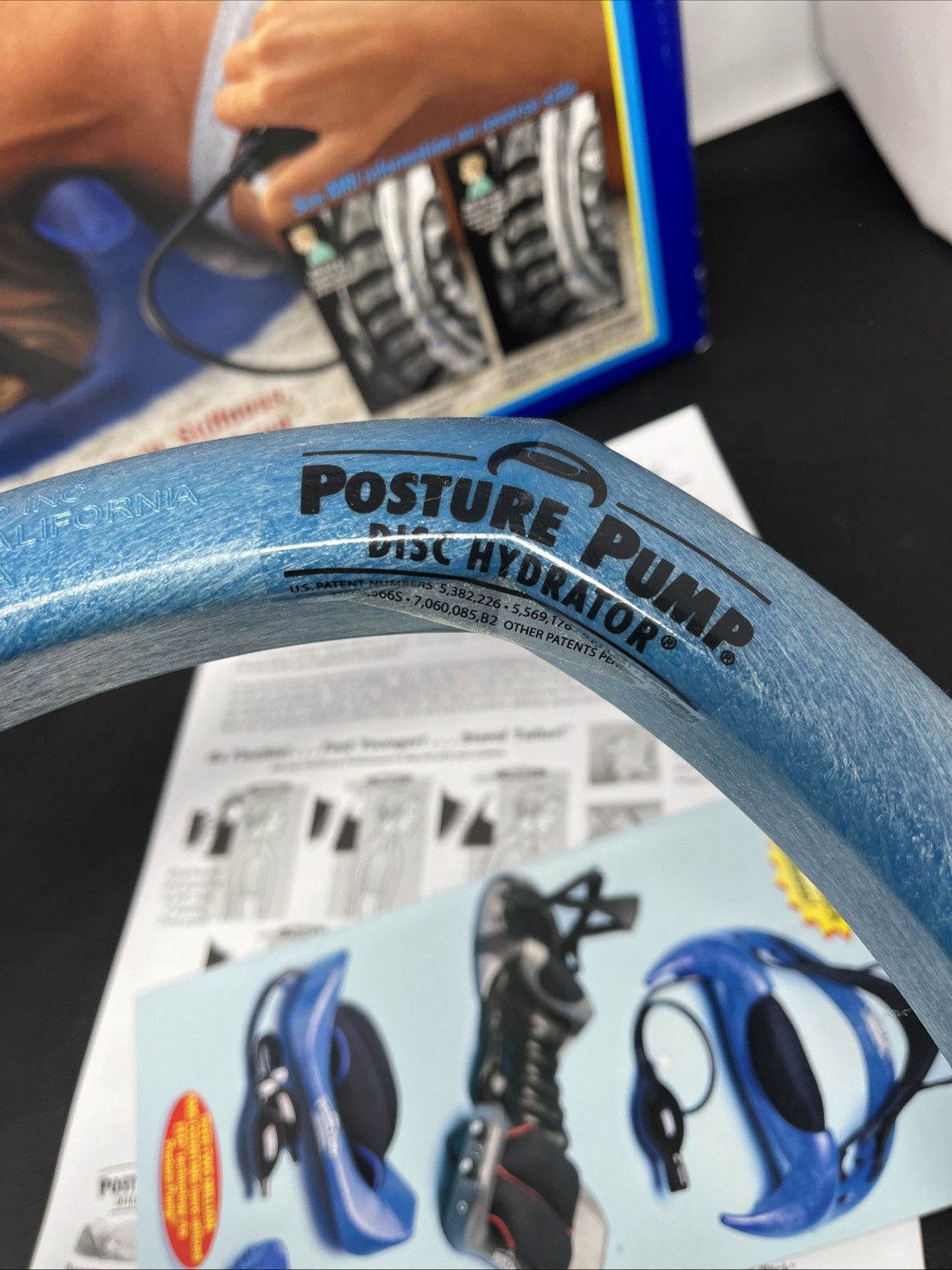 Posture Pump 1000 Neck Disk Hydrator Tested Therapy Pain Relief Headaches