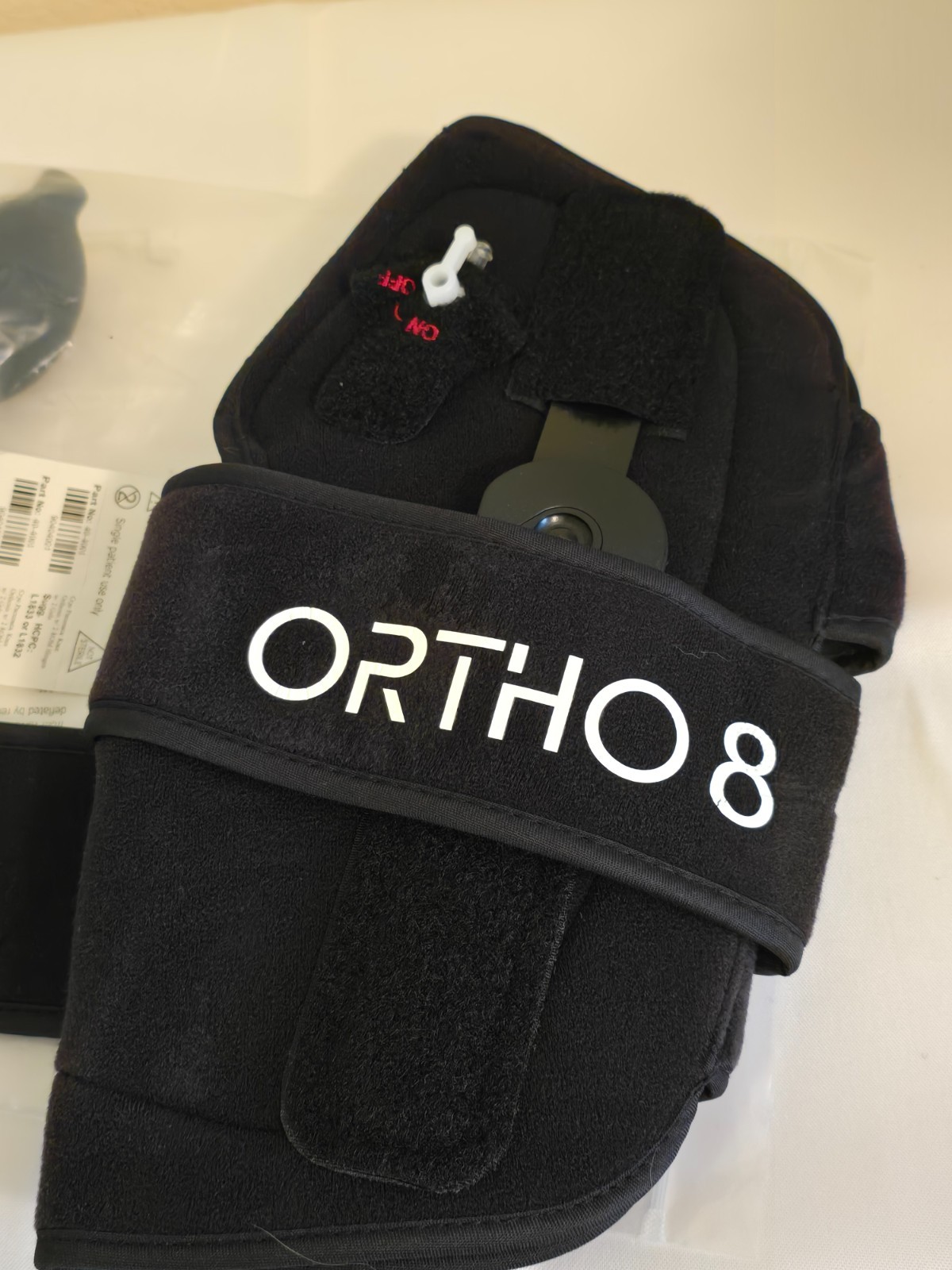 Ortho8 Cryo Pneumatic Hinged Knee Orthosis Brace w/ 2 Gels & Pump New 40-4001