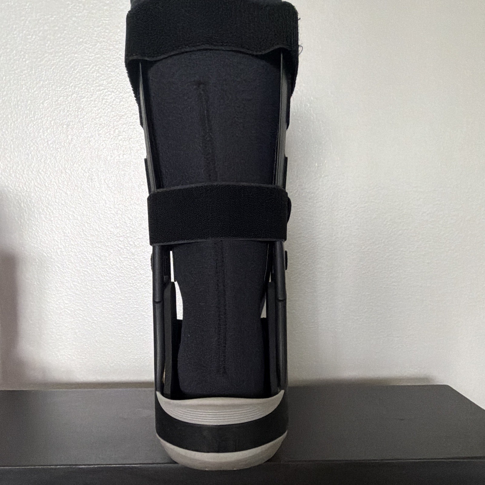 Orthopedic Adjustable Walking Boot, Black One Size Plastic Ankle/Foot/Leg